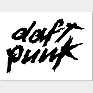 Daft black Posters and Art